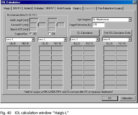 IOL Master manual training