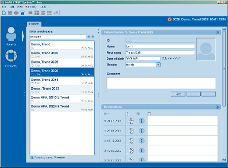 EyeSuite Basics Patients Data Management Haag Streit Lenstar