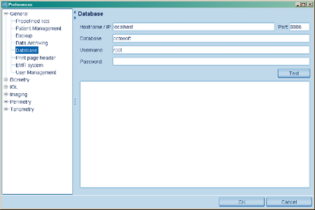 Database Eyesuite Preferences Haag Streit Lenstar