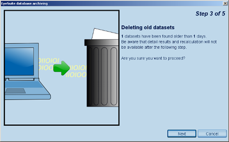 IOL Archive Wizard Delete Haag Streit Lenstar