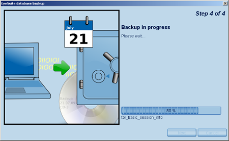 IOL Backup Creation Haag Streit Lenstar